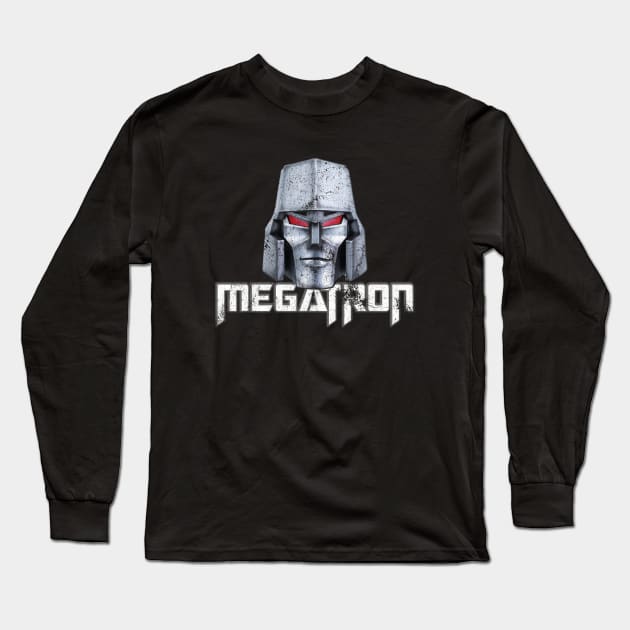 Megatron Long Sleeve T-Shirt by pjsignman